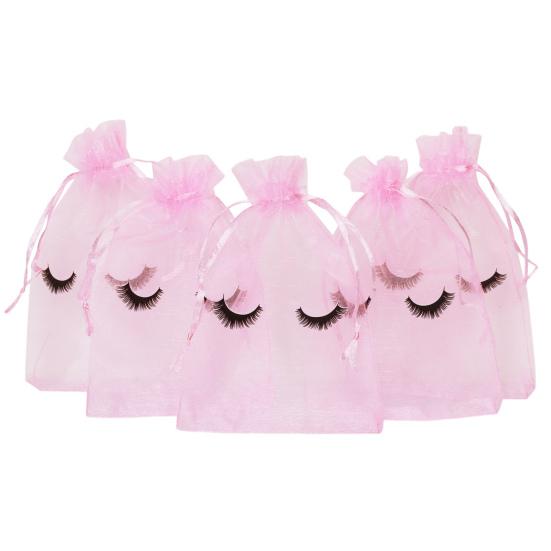 150Pcs Eyelash Aftercare Packaging Bags, Eye Lash Print Makeup Bags, Empty Beauty Gift Bags Women Drawstring Cosmetic Organza Pouch Makeup Supplies рожевий
150Pcs Eyelash Aftercare Packaging Bags, Eye Lash Print Makeup Bags, Empty Beauty Gift Bags Women Drawstring Cosmetic Organza Pouch Makeup Supplies рожевий