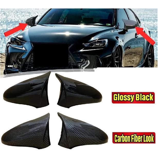 Car Side Rearview Mirror Cover Caps Compatible for Lexus is ES GS LS CT RC F-Sport IS200 IS250 IS300 IS350 2014-2020 Add On Mirror Covers(Carbon Gloss Black
Car Side Rearview Mirror Cover Caps Compatible for Lexus is ES GS LS CT RC F-Sport IS200 IS250 IS300 IS350 2014-2020 Add On Mirror Covers(Carbon Gloss Black