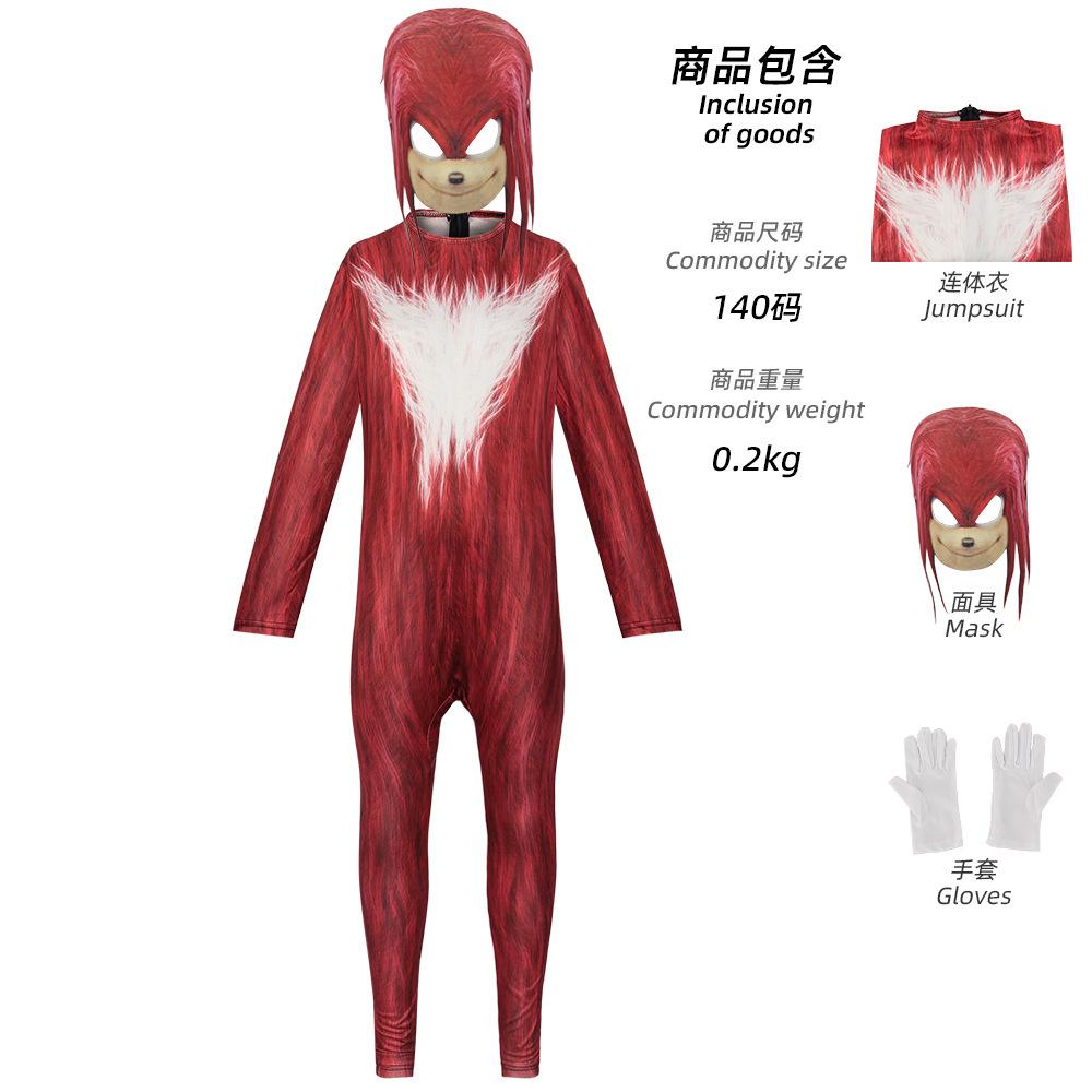 Anime Game Sonic Blue Red Black Shadow Hedge Jumpsuit Hog with Headgear Mask Cosplay Costumes for Kids Carnival Clothescosplay costume kids110
Anime Game Sonic Blue Red Black Shadow Hedge Jumpsuit Hog with Headgear Mask Cosplay Costumes for Kids Carnival Clothescosplay costume kids110