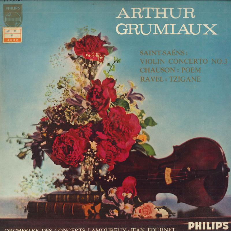 LP Record ARTHUR GRUMIAUX, JEAN FOURNET, ORCH - Saint-Saens / Chausson / Ravel FL5536 PHILIPS Japan Obi Classical Used
LP Record ARTHUR GRUMIAUX, JEAN FOURNET, ORCH - Saint-Saens / Chausson / Ravel FL5536 PHILIPS Japan Obi Classical Used