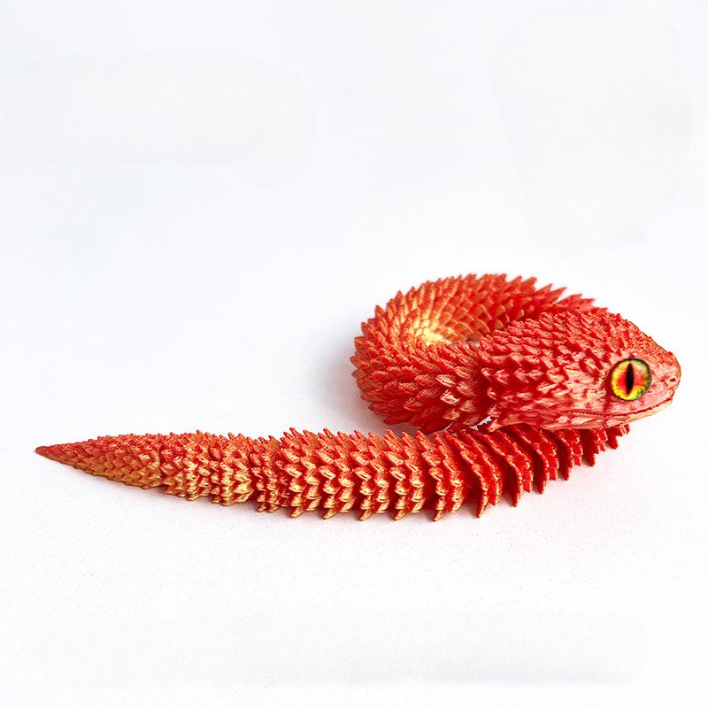 New 13cm 3D Printed Snake Decoration 3D Printed Animals Desk Accessories Room Decor Office Table Funny Snake Year Ornament
New 13cm 3D Printed Snake Decoration 3D Printed Animals Desk Accessories Room Decor Office Table Funny Snake Year Ornament