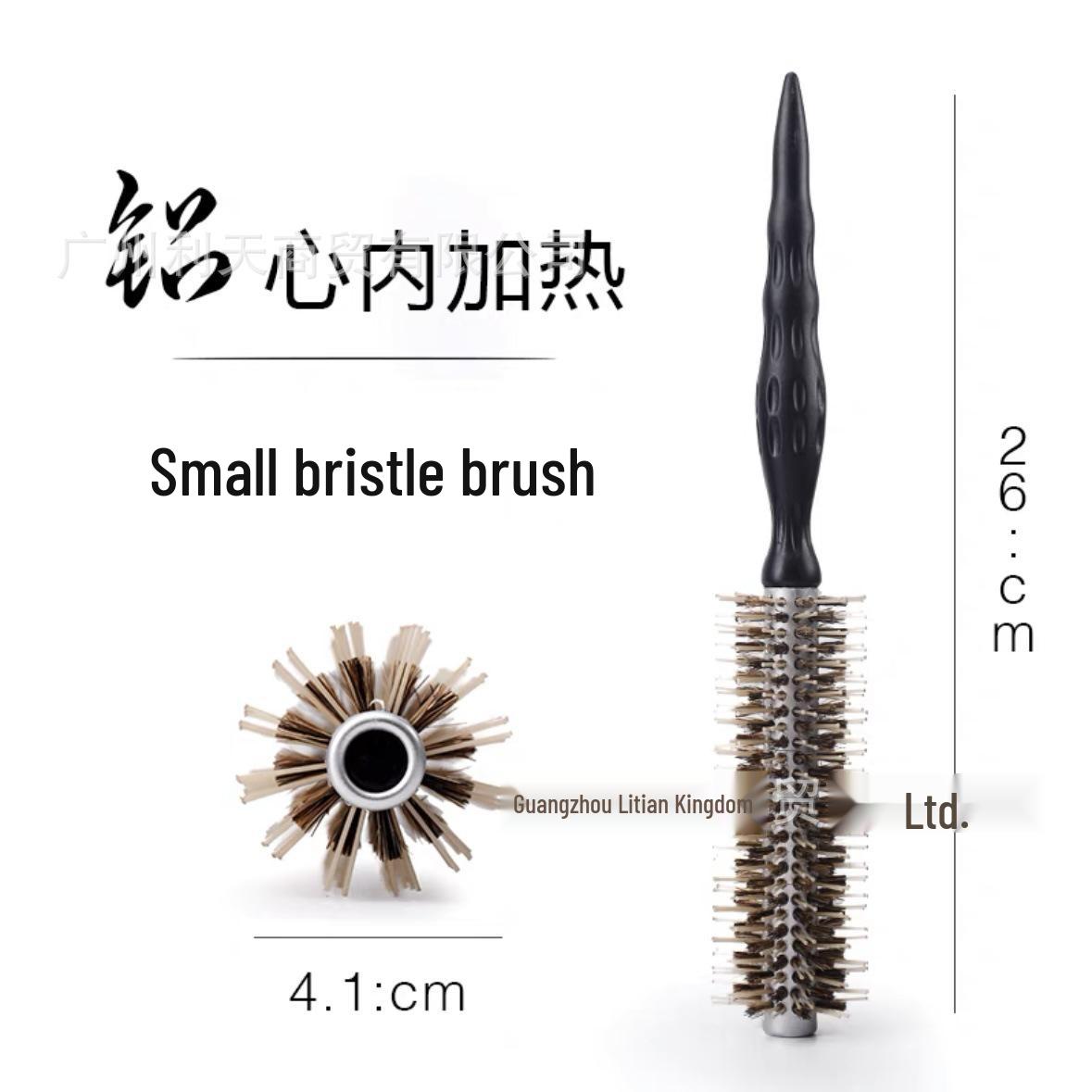 Boar Bristle Curling Comb with Pointed Tail and Silver Aluminum Tube - Anti-Static Round Salon Hairdressing Brush.
Boar Bristle Curling Comb with Pointed Tail and Silver Aluminum Tube - Anti-Static Round Salon Hairdressing Brush.