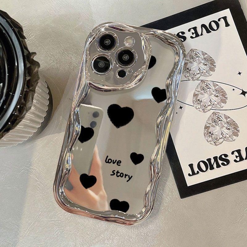 Черная Любовь Подходит для чехла для мобильного телефона Apple 16 Защитный чехол для iPhone15 14pro Зеркальный 13 Гальванизированная Трехмерная Волна Apple 17PROMAX
Черная Любовь Подходит для чехла для мобильного телефона Apple 16 Защитный чехол для iPhone15 14pro Зеркальный 13 Гальванизированная Трехмерная Волна Apple 17PROMAX