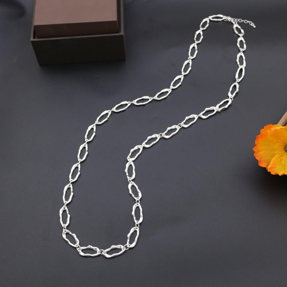 Необычное кольцо, преувеличенное длинное ожерелье, многоцветное гальванизированное персонализированное панк универсальное ожерелье для мужчин и женщин
Необычное кольцо, преувеличенное длинное ожерелье, многоцветное гальванизированное персонализированное панк универсальное ожерелье для мужчин и женщин