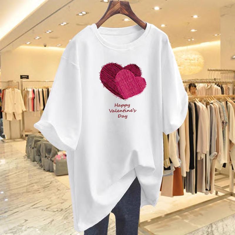 Women s Summer Cotton T-Shirt with Love Print - Casual, Loose-Fit, Short Sleeve Design 3X Large
Women s Summer Cotton T-Shirt with Love Print - Casual, Loose-Fit, Short Sleeve Design 3X Large