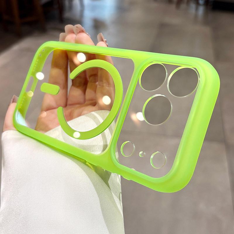 Fresh Fluorescent Color Transparent for Magsafe Case For iPhone 17 16 15 14 Pro Max Touch Camera Button PC TPU Armor 17Pro Cover iPhone 15
Fresh Fluorescent Color Transparent for Magsafe Case For iPhone 17 16 15 14 Pro Max Touch Camera Button PC TPU Armor 17Pro Cover iPhone 15