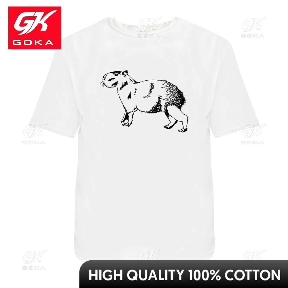Standing Capybara Unisexs Womens Cotton TShirts Cute Funny Vintage Graphic T Shirts S
Standing Capybara Unisexs Womens Cotton TShirts Cute Funny Vintage Graphic T Shirts S