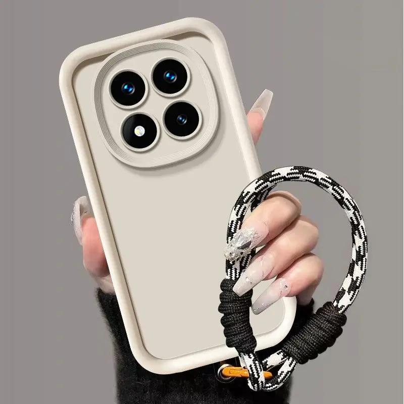 Hand Strap Hanging Rope Phone Case For Xiaomi 15T 15T Pro Redmi Note14 Pro 14 Pro Plus 5G Soft Silicone Matte Cover Redmi Note14 5G
Hand Strap Hanging Rope Phone Case For Xiaomi 15T 15T Pro Redmi Note14 Pro 14 Pro Plus 5G Soft Silicone Matte Cover Redmi Note14 5G