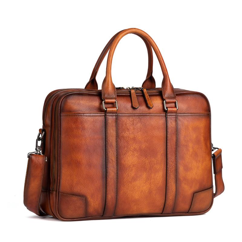 Multi Layer Official Document, Baotou Layer, Tree Height, Vegetable Tanned Cowhide, Retro Casual Briefcase коричневий
Multi Layer Official Document, Baotou Layer, Tree Height, Vegetable Tanned Cowhide, Retro Casual Briefcase коричневий