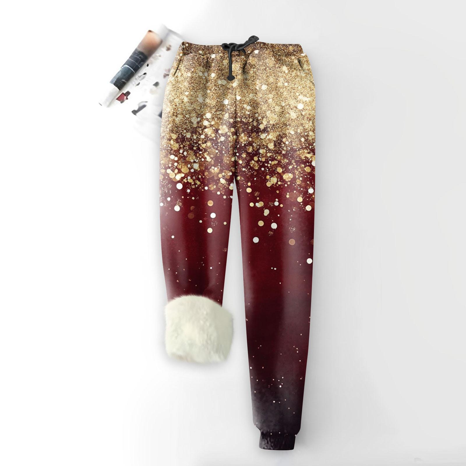 Женские модные рождественские спортивные свободные утолщенные теплые флисовые брюки с принтом XL жёлтый
Женские модные рождественские спортивные свободные утолщенные теплые флисовые брюки с принтом XL жёлтый