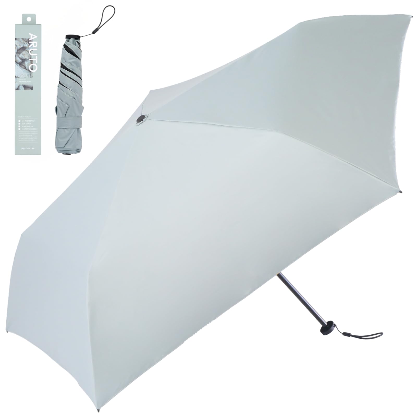 Fujitaya Folding Suitable for Both Sunny and Rainy UV Heat Water Repellent Water Pressure Resistance Durable Carbon Fiber Comes with Gift ARUTO
Fujitaya Folding Suitable for Both Sunny and Rainy UV Heat Water Repellent Water Pressure Resistance Durable Carbon Fiber Comes with Gift ARUTO