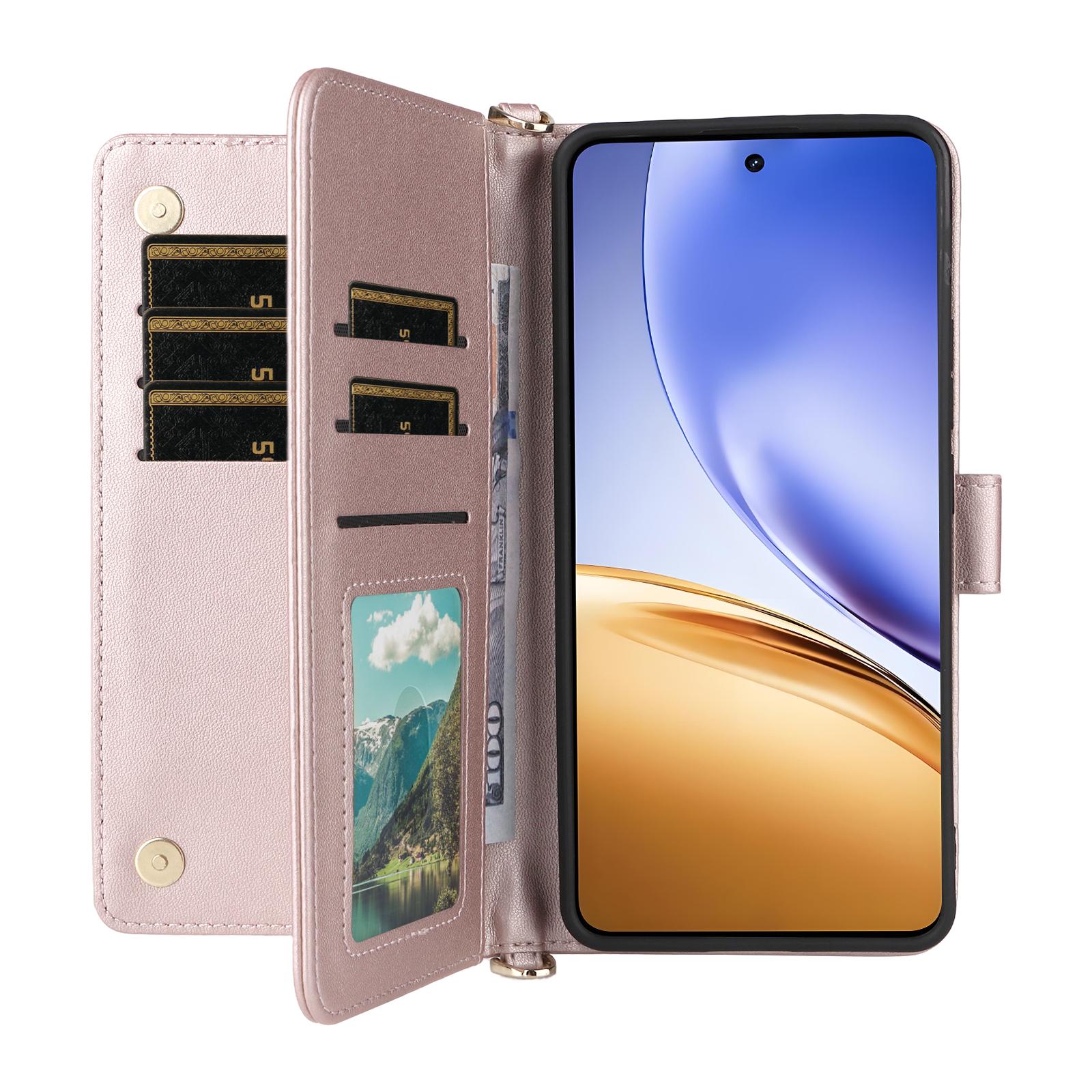 For Realme 14T 5G/14 5G Case with Shoulder/Wrist Strap Leather Phone Cover Stand Wallet Pink
For Realme 14T 5G/14 5G Case with Shoulder/Wrist Strap Leather Phone Cover Stand Wallet Pink