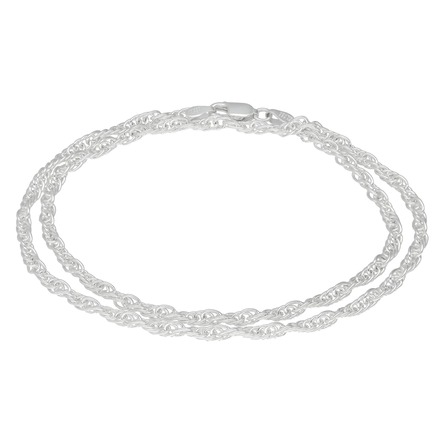 Shinjuku Ginnokura 925 Silver Rope Chain Double Wrap Bracelet Width Approximately 20cm Twisted Screw Rope Simple Men s 2.7mm
Shinjuku Ginnokura 925 Silver Rope Chain Double Wrap Bracelet Width Approximately 20cm Twisted Screw Rope Simple Men s 2.7mm