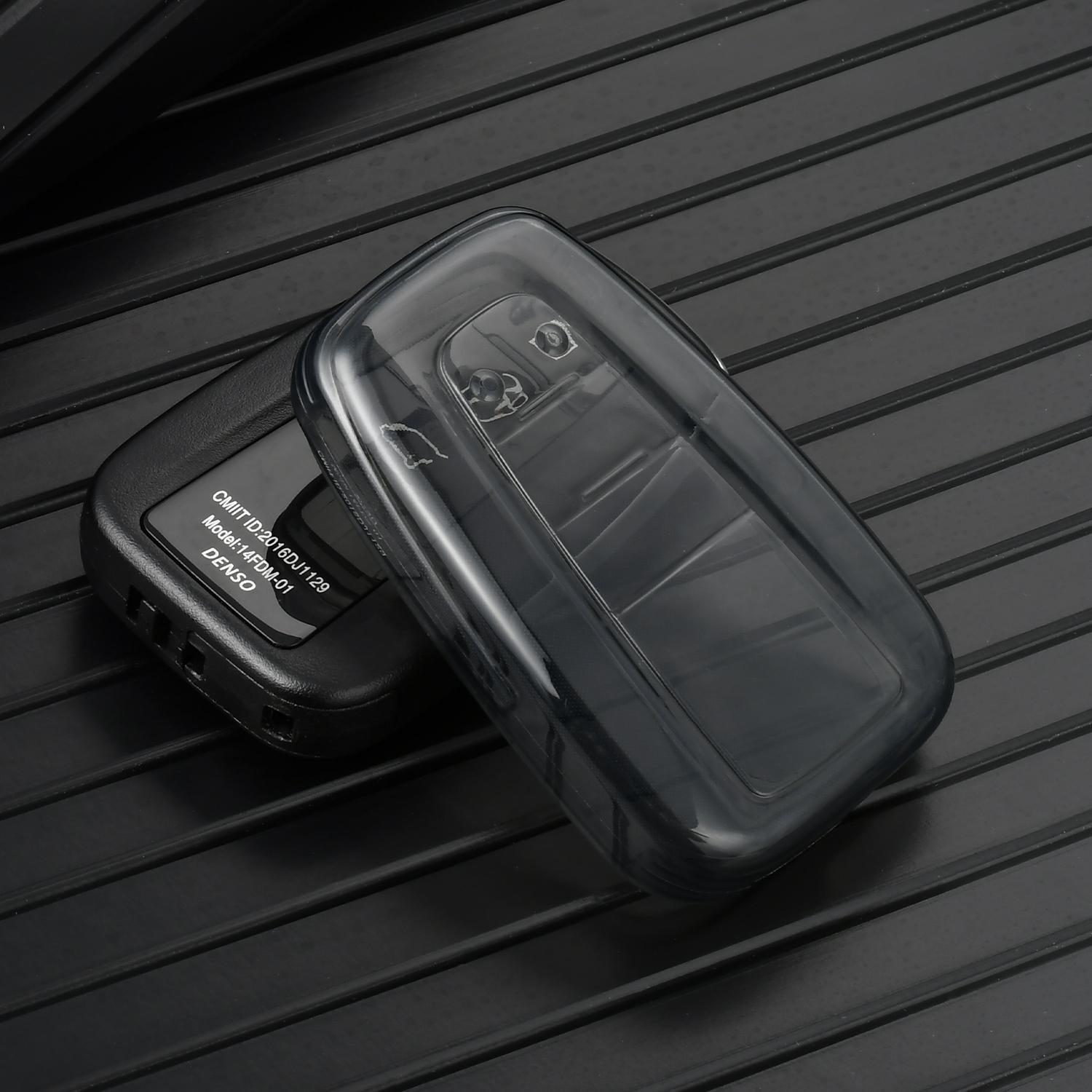 Transparent Tpu Car Key Case Cover for Toyota Prius Camry Corolla C-HR CHR RAV4 Prado 2018 car Accessories Holder fob Shell сірий
Transparent Tpu Car Key Case Cover for Toyota Prius Camry Corolla C-HR CHR RAV4 Prado 2018 car Accessories Holder fob Shell сірий