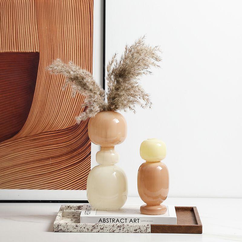 Glass Vase Geometric Oval Colored Glass Vase Decorative Handicraft Floral Arrangement Accessories Terrarium Home Decoration
Glass Vase Geometric Oval Colored Glass Vase Decorative Handicraft Floral Arrangement Accessories Terrarium Home Decoration