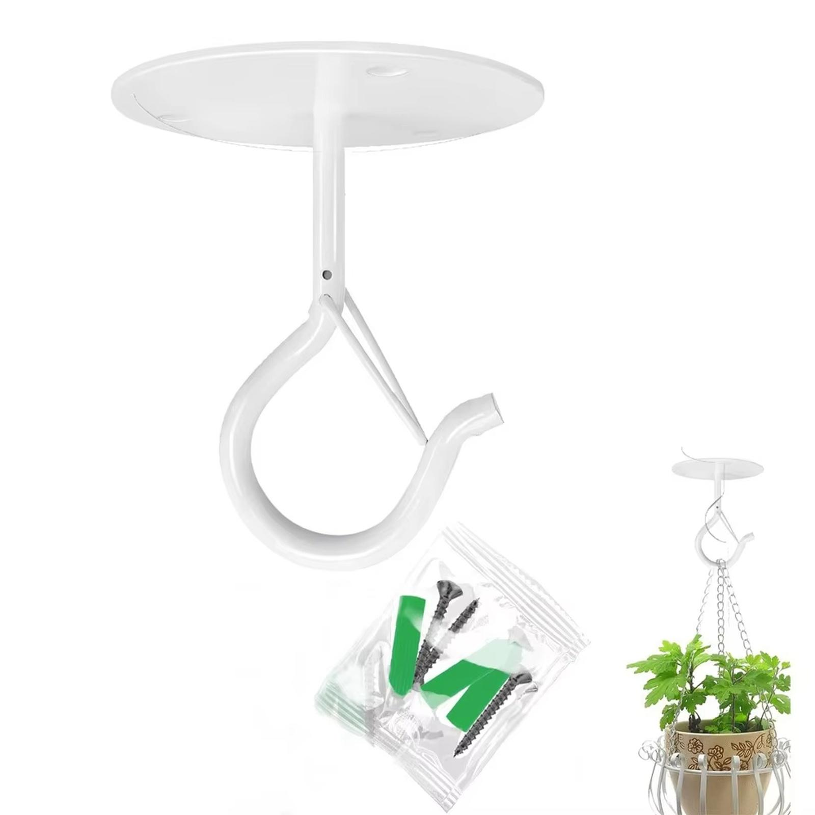 Wall Mount Ceiling Hook Easy to Use Flower Pots Lifting Hook Hook for Multifunctional One Size
Wall Mount Ceiling Hook Easy to Use Flower Pots Lifting Hook Hook for Multifunctional One Size