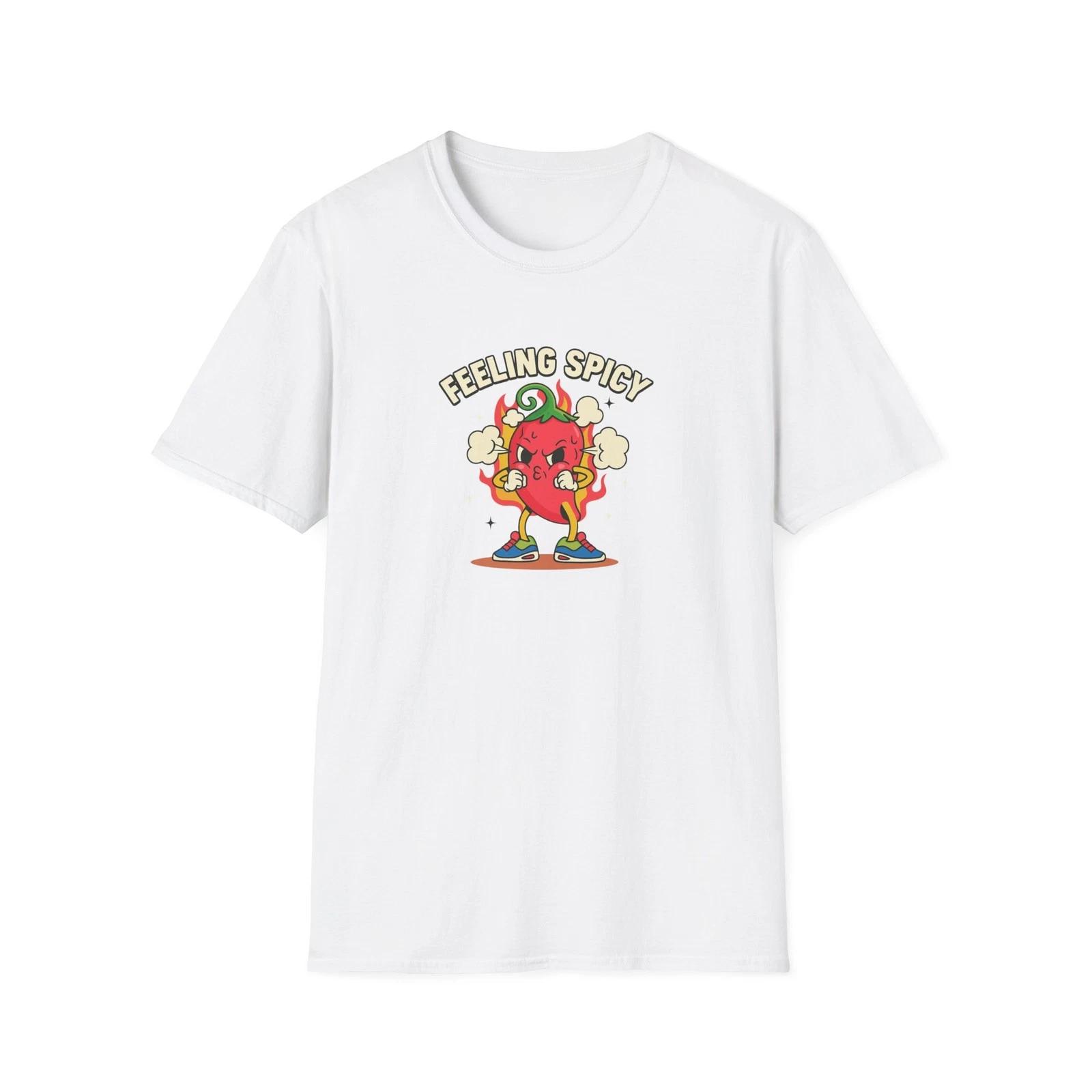 Feeling Spicy T-Shirt, Funny Graphic Tee, Casual Wear, Gift for Him, Her, Women, L
Feeling Spicy T-Shirt, Funny Graphic Tee, Casual Wear, Gift for Him, Her, Women, L