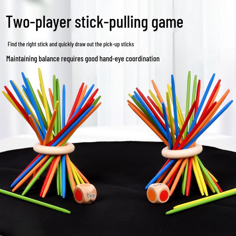 Educational Balance Game Set: Kindergarten Jenga, Pick Up Sticks for Children and Seniors
Educational Balance Game Set: Kindergarten Jenga, Pick Up Sticks for Children and Seniors