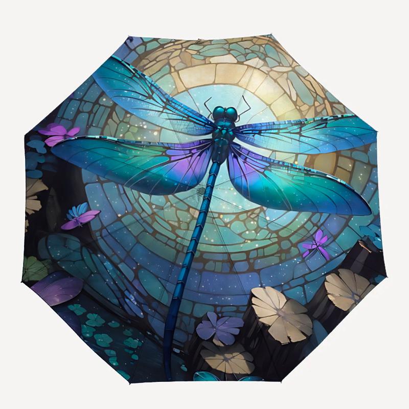 1pc Dragonfly Garden Automatic Open/Close Umbrella with Folding feature Compact Travel Umbrella, Lightweight design, for Commuting, Business073
1pc Dragonfly Garden Automatic Open/Close Umbrella with Folding feature Compact Travel Umbrella, Lightweight design, for Commuting, Business073