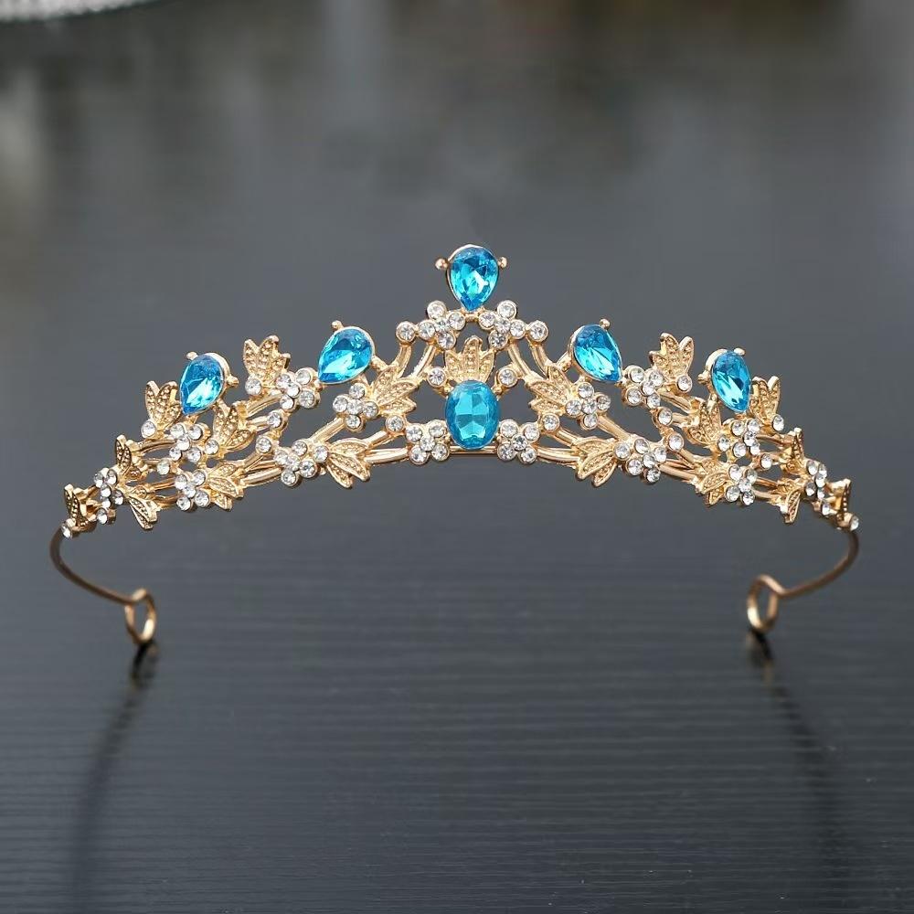 Bridal Head Jewelry Crystal Crown Headband Wedding Hair Accessories Comfortable Tiara Headband For Party Prom Gift синій
Bridal Head Jewelry Crystal Crown Headband Wedding Hair Accessories Comfortable Tiara Headband For Party Prom Gift синій