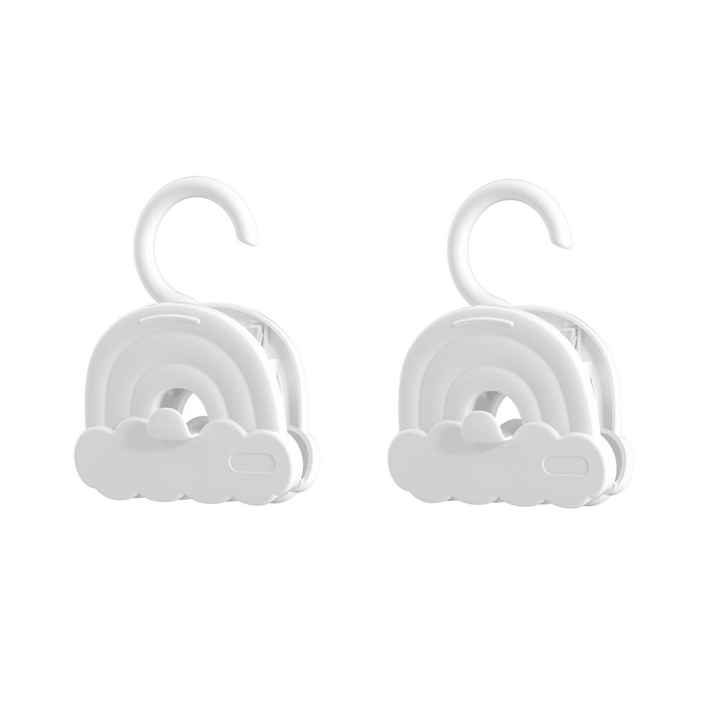 2Pcs Anti-Slip Skirts Hangers Plastic Clothespin Creative Clothes Pegs for Home білий
2Pcs Anti-Slip Skirts Hangers Plastic Clothespin Creative Clothes Pegs for Home білий