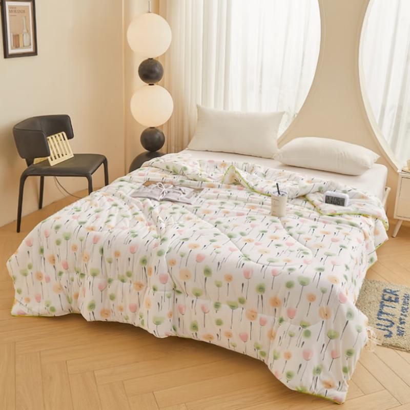 Grace Antibacterial Cooling Fiber All-Season Quilt
Grace Antibacterial Cooling Fiber All-Season Quilt