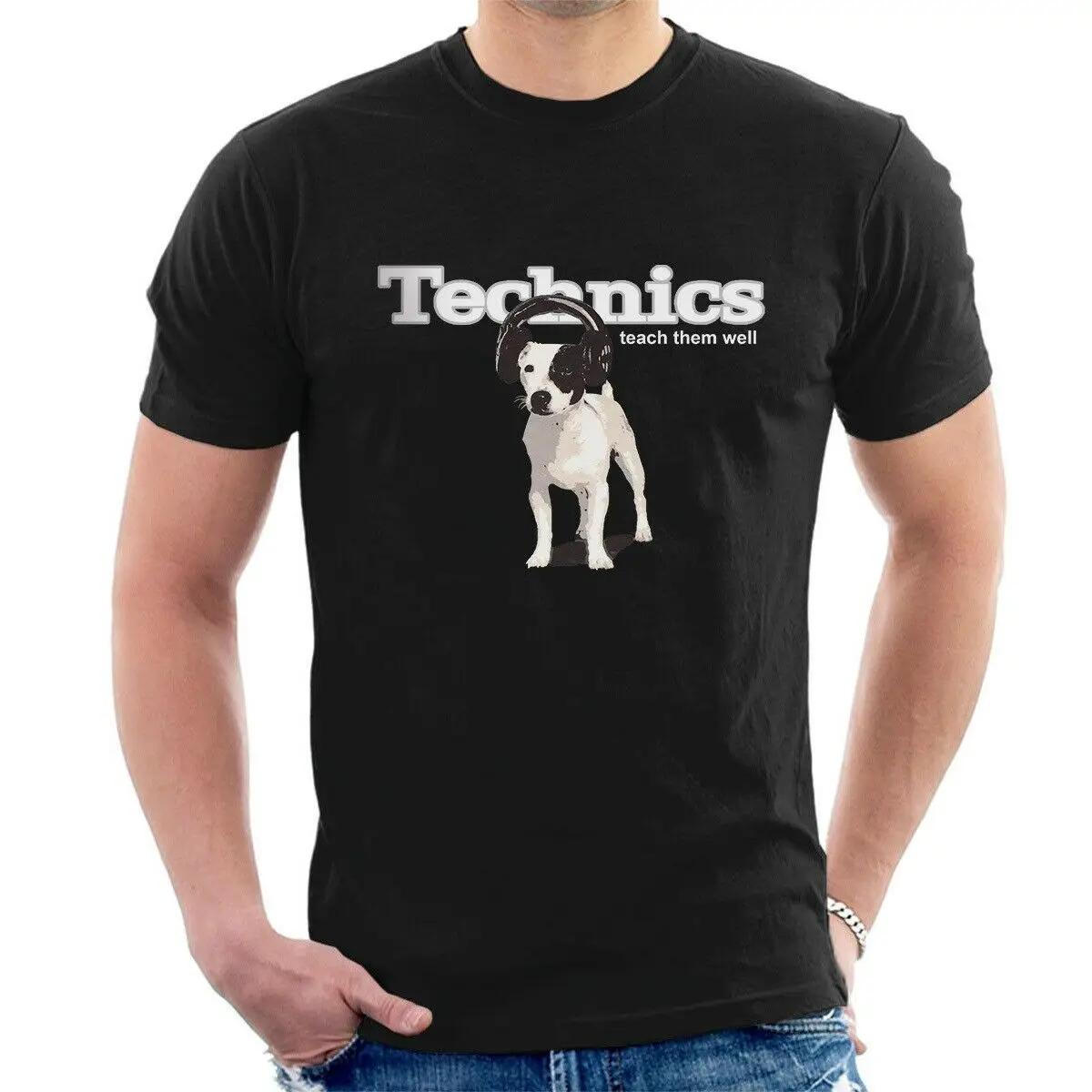 Funny Technics Dog Teach Them Well Vinyl DJ T-Shirt 100% Cotton O-Neck Summer Short Sleeve Casual Mens T-shirt Size S-3XL 4XL
Funny Technics Dog Teach Them Well Vinyl DJ T-Shirt 100% Cotton O-Neck Summer Short Sleeve Casual Mens T-shirt Size S-3XL 4XL