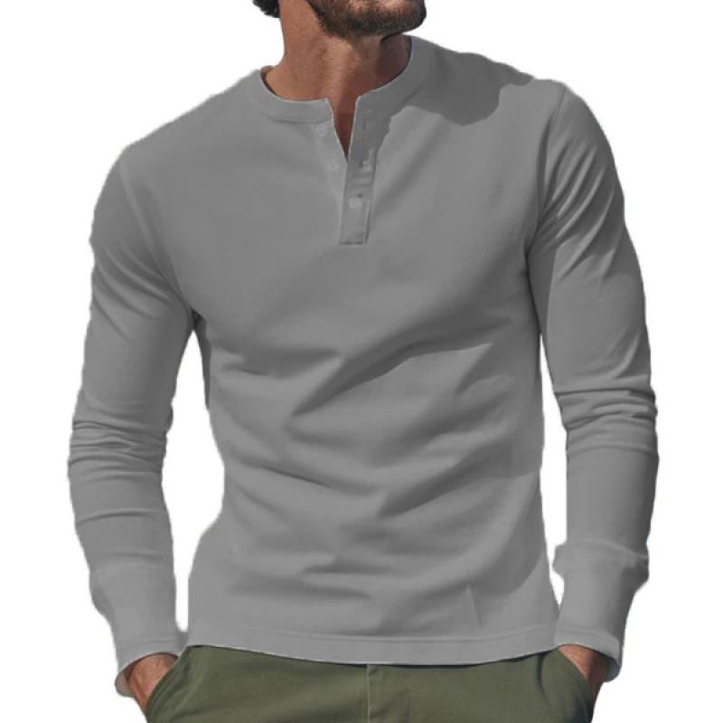 2026 Winter Foreign Trade Clothing European and American Men s T-shirt Long Sleeved Men s Bottom Coat Men s Henley Shirt XXXL темно-сірий колір
2026 Winter Foreign Trade Clothing European and American Men s T-shirt Long Sleeved Men s Bottom Coat Men s Henley Shirt XXXL темно-сірий колір
