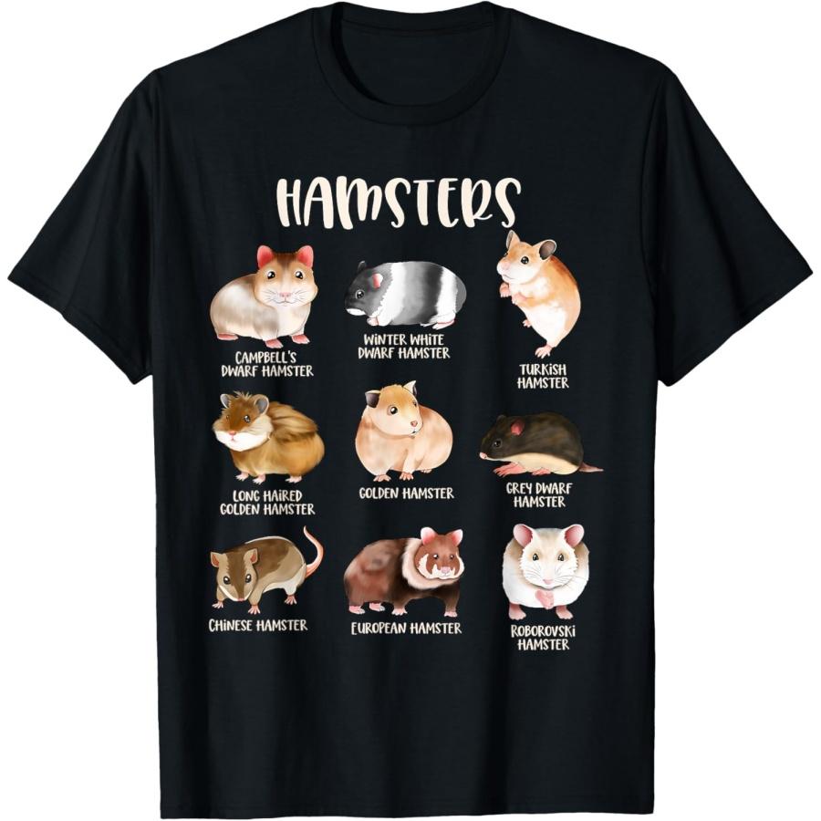 Different Hamster Species T-Shirt XXXXXL
Different Hamster Species T-Shirt XXXXXL