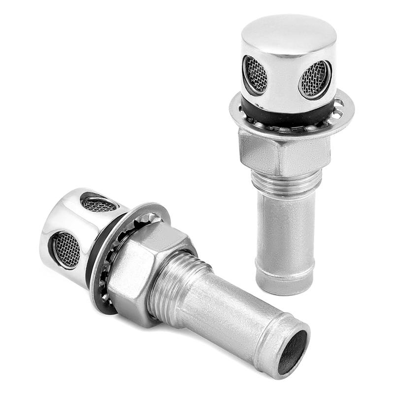 Duty Fuel Gas Tank Vent Fit 5/8 (16Mm) I.D. Hose, 316 Stainless Steel For Ships, Yachts, And High-Speed Rail Cabins
Duty Fuel Gas Tank Vent Fit 5/8 (16Mm) I.D. Hose, 316 Stainless Steel For Ships, Yachts, And High-Speed Rail Cabins