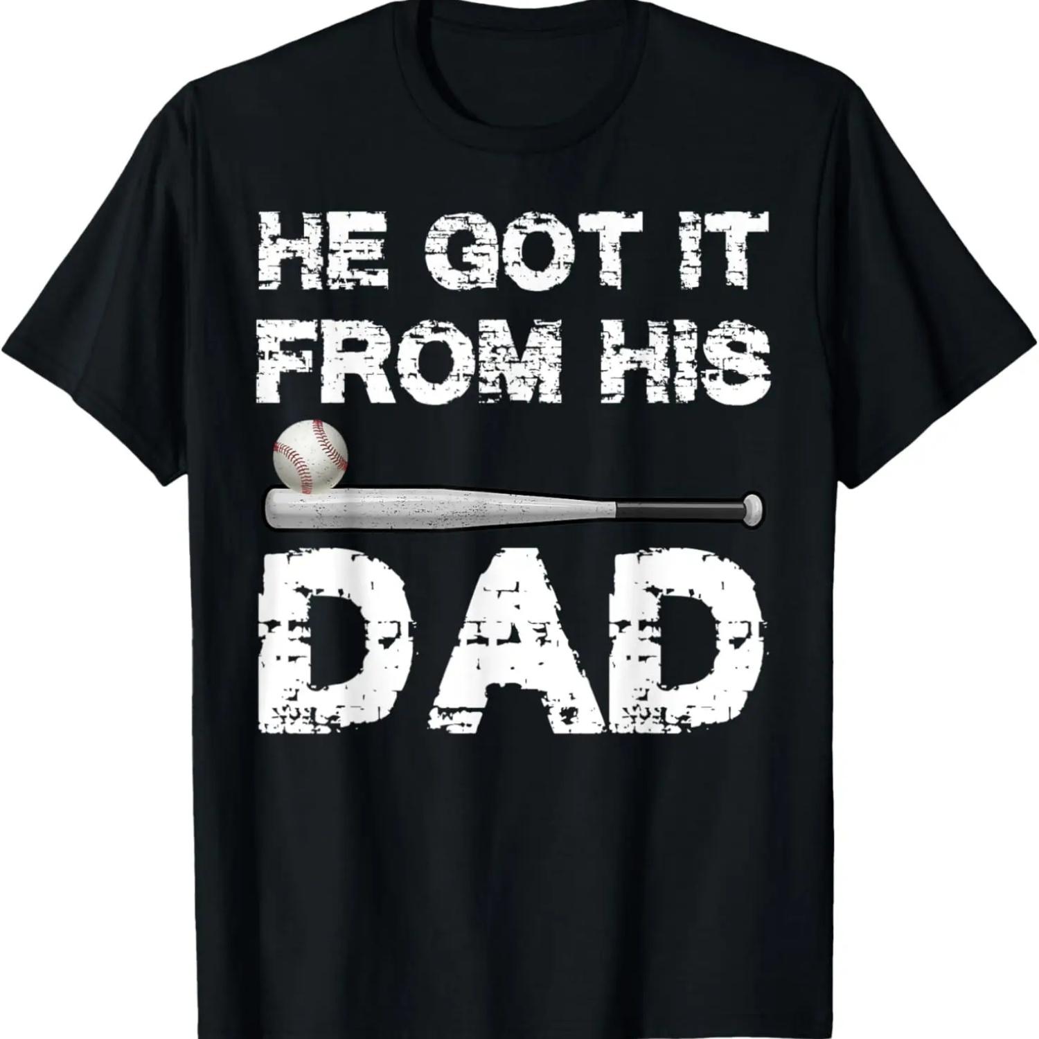 He Got It From His Dad Funny Baseball Dad Player Vintage T-Shirt XXXXXL чорний
He Got It From His Dad Funny Baseball Dad Player Vintage T-Shirt XXXXXL чорний