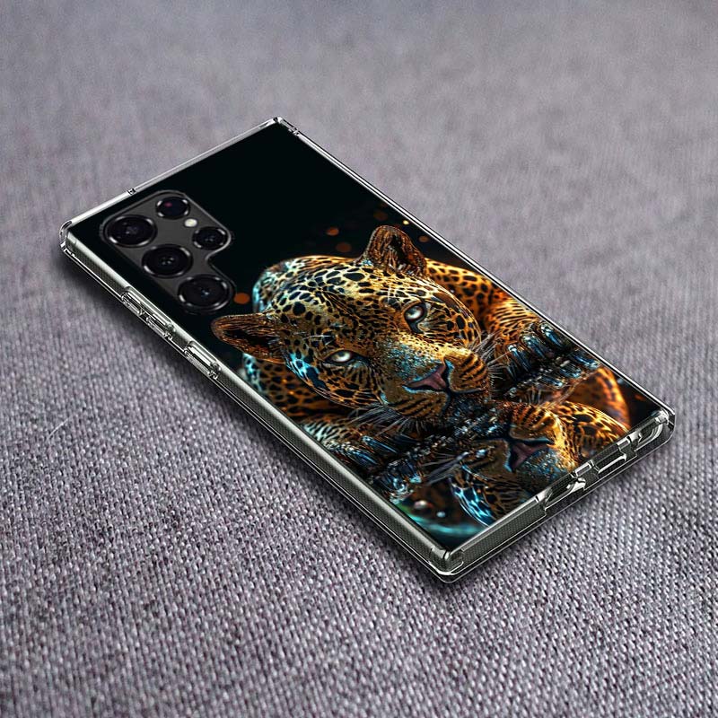 Cheetah and Illusion Diamond Gem Phone Case For Samsung Galaxy S24 S23 S21 S20 FE S22 S26 Ultra S25 Edge S10 Plus Cover Clear TP Samsung S23 FE
Cheetah and Illusion Diamond Gem Phone Case For Samsung Galaxy S24 S23 S21 S20 FE S22 S26 Ultra S25 Edge S10 Plus Cover Clear TP Samsung S23 FE