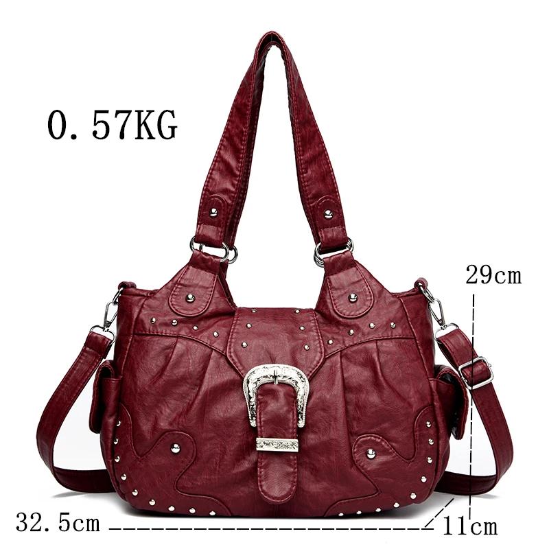 Luxury Designer Handbag Women High capacity Vintage Soft Leather Ladies Casual Large Capacity Shoulder Crossbody Bag Travel Sac 33cm 11cm 29cm
Luxury Designer Handbag Women High capacity Vintage Soft Leather Ladies Casual Large Capacity Shoulder Crossbody Bag Travel Sac 33cm 11cm 29cm