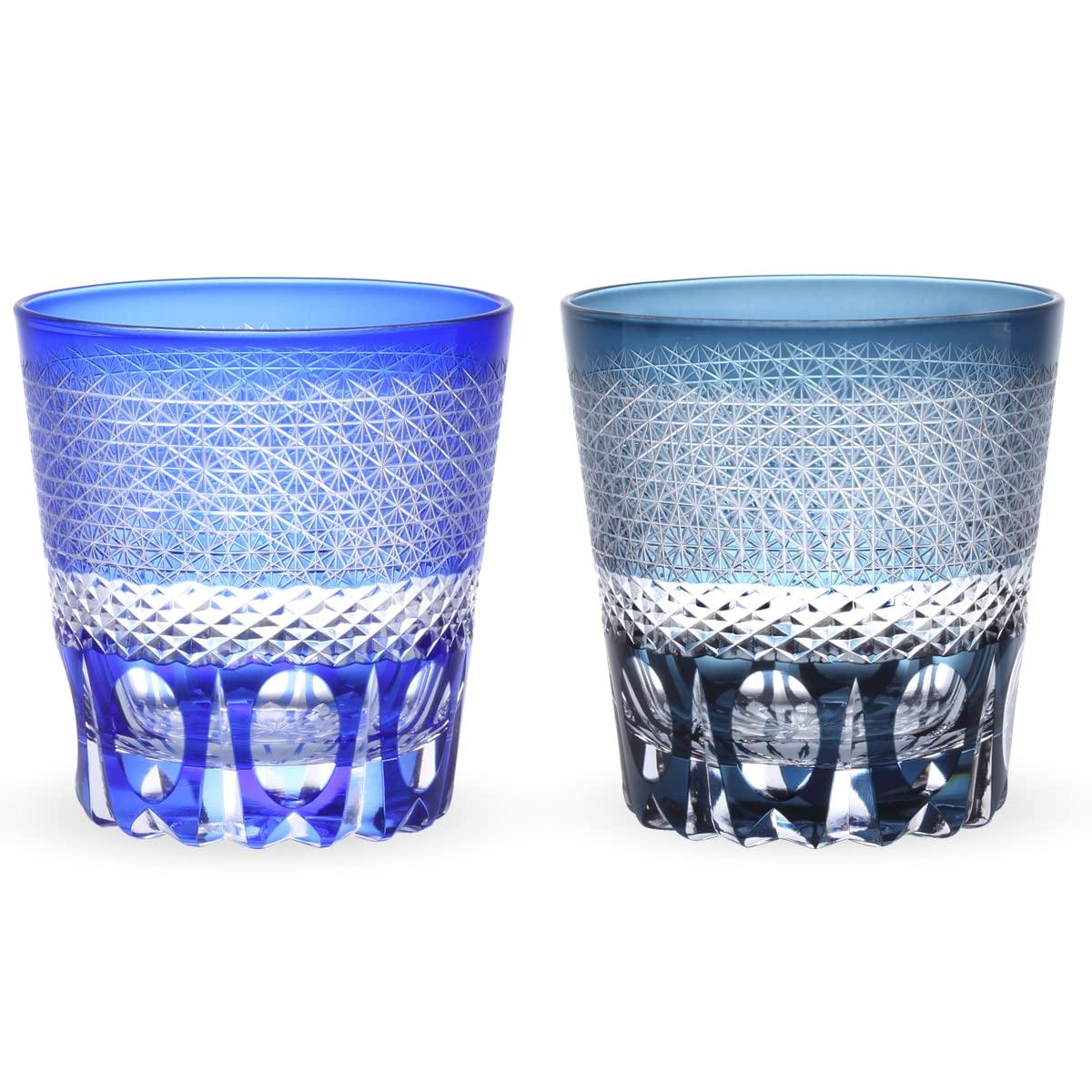 Ретро Кирико Пара стеклянных стаканов Сашико Синие чернила Kasho Текущая модель J-kitchens Стаканы, 85xВ90мм, 260мл, и Синий,
Ретро Кирико Пара стеклянных стаканов Сашико Синие чернила Kasho Текущая модель J-kitchens Стаканы, 85xВ90мм, 260мл, и Синий,