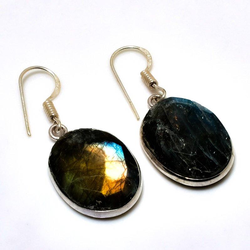 Ювелирные серьги ручной работы с драгоценным камнем Лабрадорит 925 пробы, посеребренные, 1,51 дюйма
Ювелирные серьги ручной работы с драгоценным камнем Лабрадорит 925 пробы, посеребренные, 1,51 дюйма