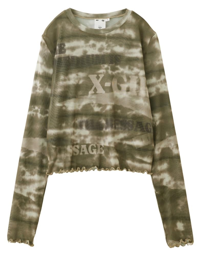 Typography and Marble Mesh Top 105252013012 Brown Medium X-girl
Typography and Marble Mesh Top 105252013012 Brown Medium X-girl