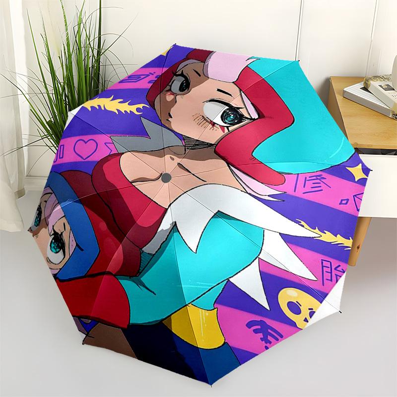 1pc Outdoor Umbrella with Anime Character Print - Automatic Opening/Closing, Portable 3-Fold Design, 8-Bone Iron Frame - Perfect Gift for Fans, T
1pc Outdoor Umbrella with Anime Character Print - Automatic Opening/Closing, Portable 3-Fold Design, 8-Bone Iron Frame - Perfect Gift for Fans, T