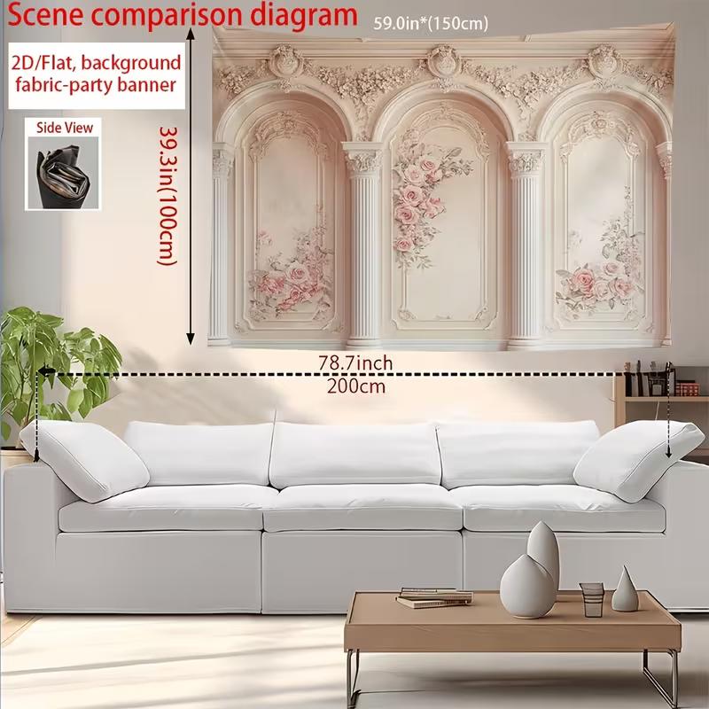 2D Dreamy Floral Palace Backdrop Classic Aesthetic Party Photography Prop 47.2x31.5inch/120*80cm
2D Dreamy Floral Palace Backdrop Classic Aesthetic Party Photography Prop 47.2x31.5inch/120*80cm