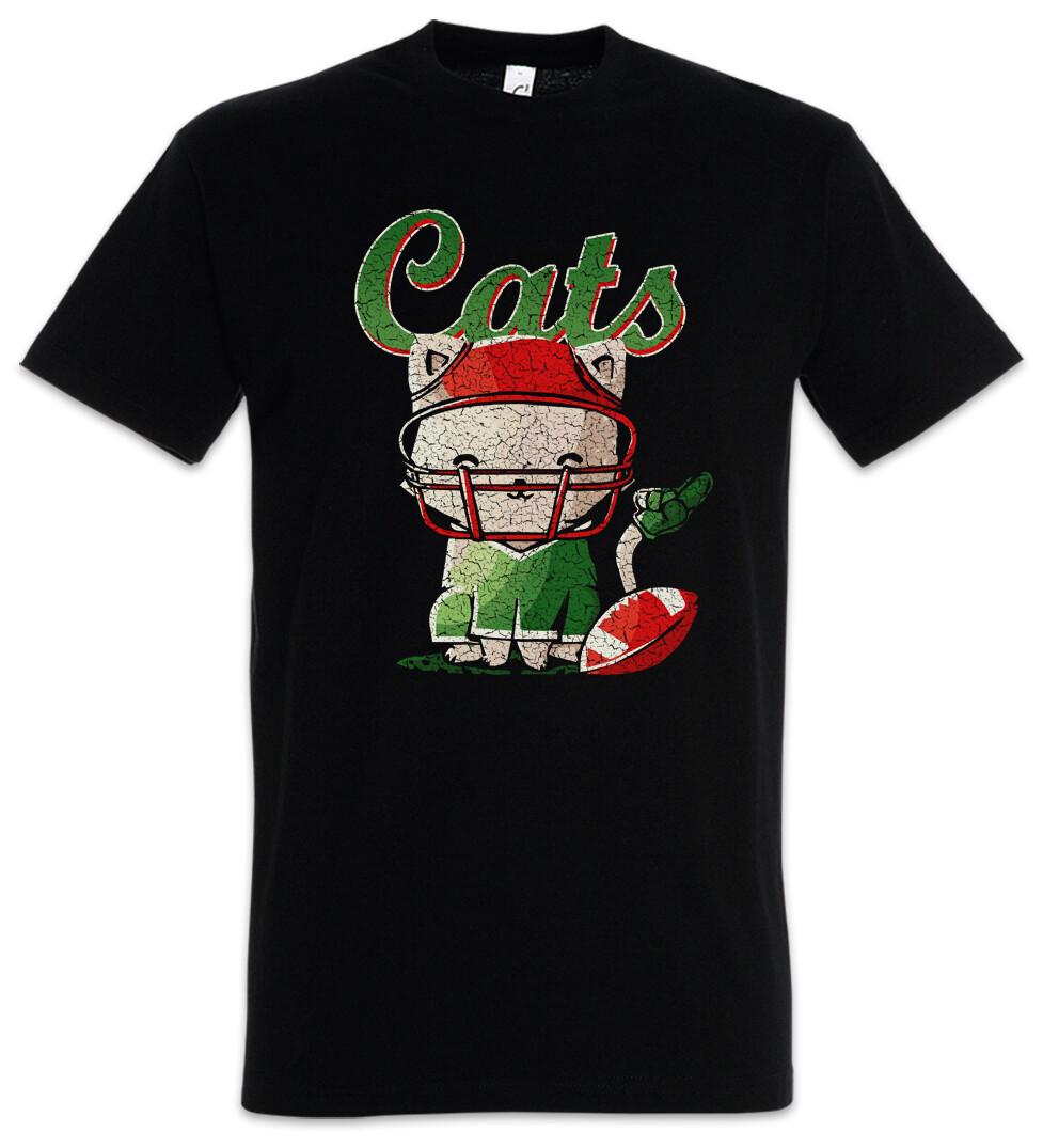 Cats Football T-Shirt Mens Womens Tees Top Cat Love Addiction Addicted Helmet Fun Player Person Coach 4XL
Cats Football T-Shirt Mens Womens Tees Top Cat Love Addiction Addicted Helmet Fun Player Person Coach 4XL
