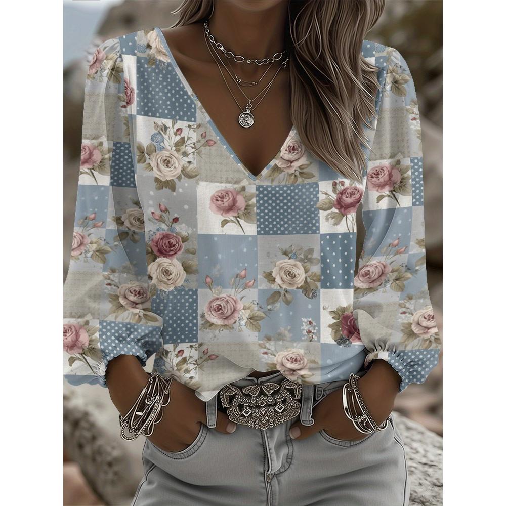 Lady s new long-sleeved top, featuring trendy contrasting color print design, a simple yet versatile fashion accessory for any occasion. S
Lady s new long-sleeved top, featuring trendy contrasting color print design, a simple yet versatile fashion accessory for any occasion. S