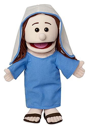 14 inch Mary, Bible Character Hand Puppet.
14 inch Mary, Bible Character Hand Puppet.