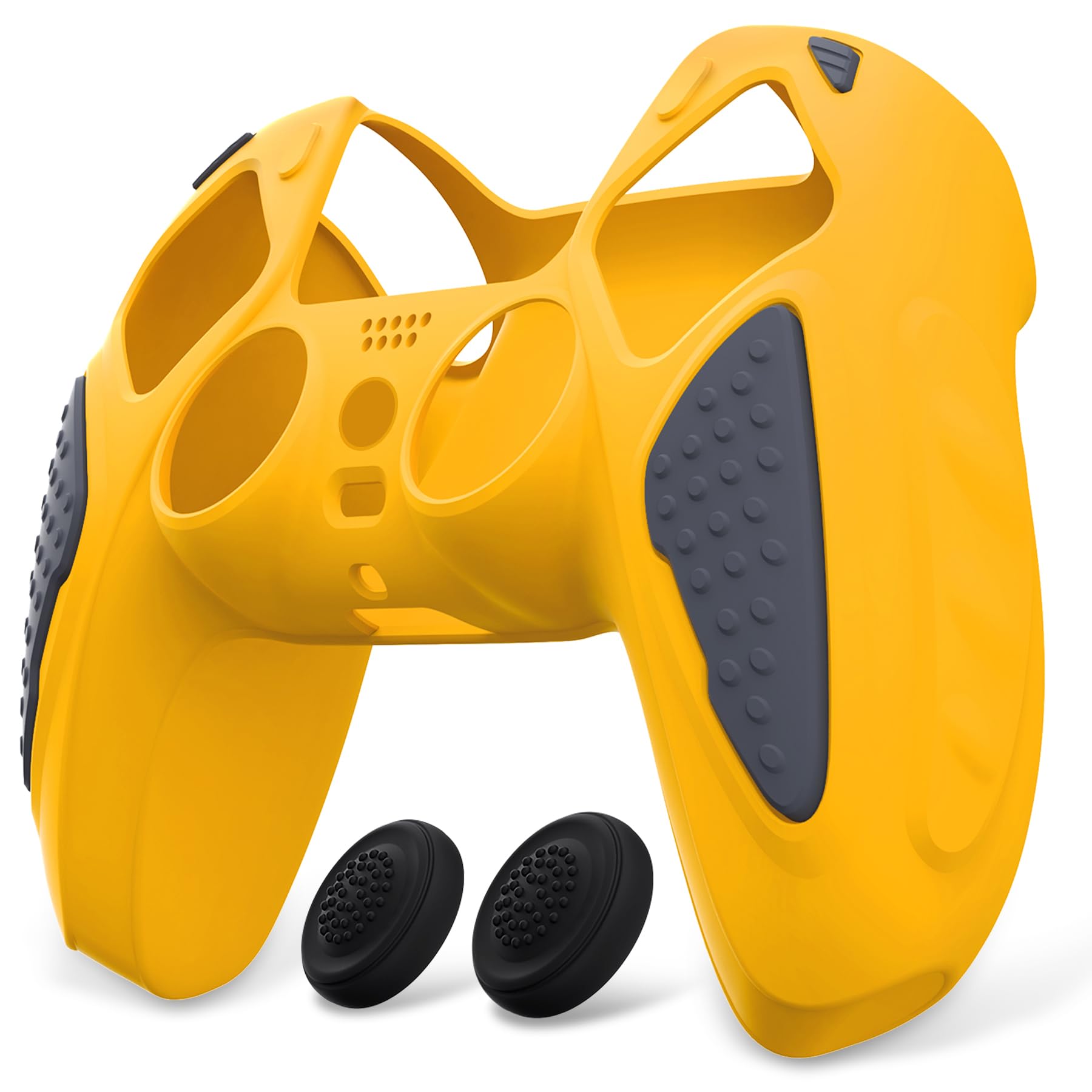 Silicone cover for PlayVital ps5 controller silicone skin ergonomic soft rubber protective case for ps5 with thumb stick cap or controller, non-slip
Silicone cover for PlayVital ps5 controller silicone skin ergonomic soft rubber protective case for ps5 with thumb stick cap or controller, non-slip