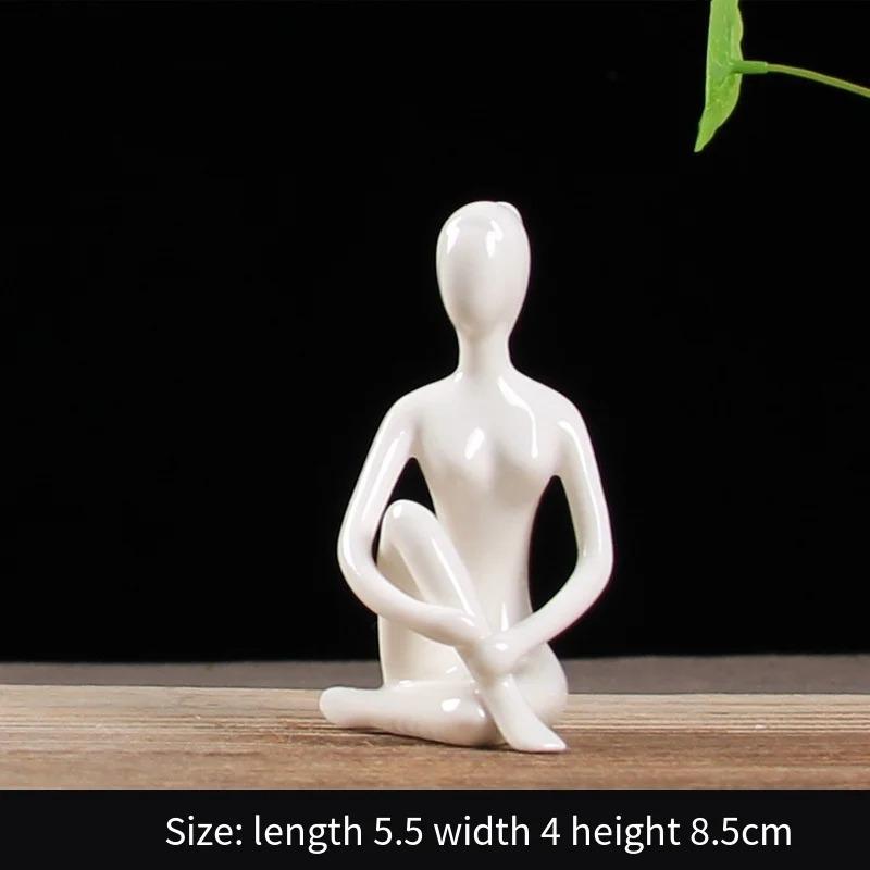 Йога поза статуя статуя керамічна прикраса домашня абстрактна фігура настінна шафа прикраса
Йога поза статуя статуя керамічна прикраса домашня абстрактна фігура настінна шафа прикраса