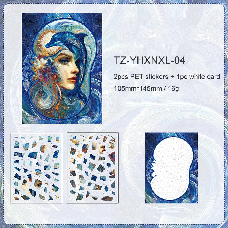 Yuhai Xinyin Series Vintage Character Landscape PET Scrap Sticker Creative DIY Journal Material Collage Stationery
Yuhai Xinyin Series Vintage Character Landscape PET Scrap Sticker Creative DIY Journal Material Collage Stationery