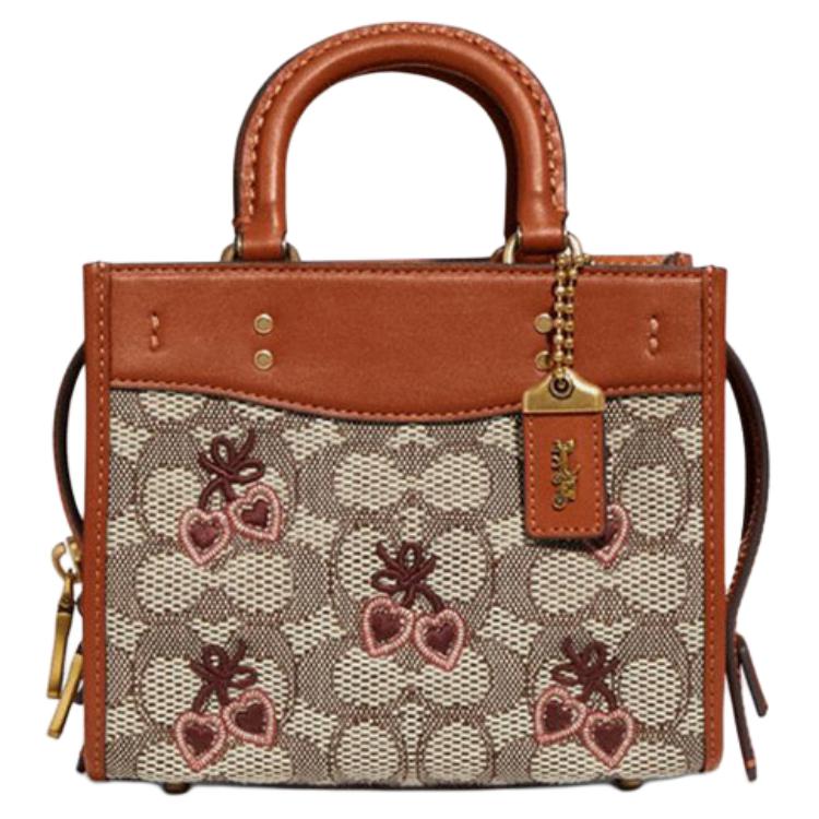 Coach Rogue 17 Monogram Heart Embroidered Fabric With Leather Handbag Shoulder Bag Crossbody Small Women handbags Monogram-Brown CB844-B4TA7 Basic Set (Bag+Dust Bag)
Coach Rogue 17 Monogram Heart Embroidered Fabric With Leather Handbag Shoulder Bag Crossbody Small Women handbags Monogram-Brown CB844-B4TA7 Basic Set (Bag+Dust Bag)