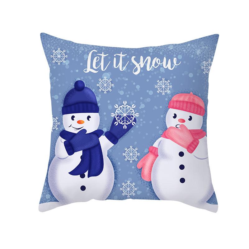 Christmas Pillow Cover Peach Skin Cartoon Print Santa Claus Pillow Home Living Room Sofa Cushion Cover 45 * 45Cm (without pillow core)
Christmas Pillow Cover Peach Skin Cartoon Print Santa Claus Pillow Home Living Room Sofa Cushion Cover 45 * 45Cm (without pillow core)
