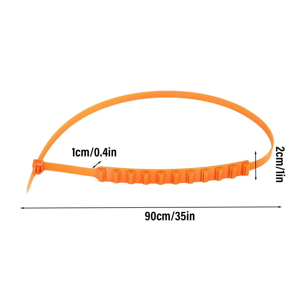 40pcs Universal Anti-slip Snow Tire Chains Plastic Lightweight Tire Snow Chains For Pickup Truck SUV Muddy Roads Winter Driving помаранчевий
40pcs Universal Anti-slip Snow Tire Chains Plastic Lightweight Tire Snow Chains For Pickup Truck SUV Muddy Roads Winter Driving помаранчевий