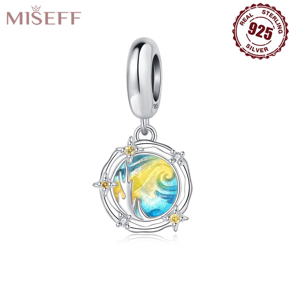 Sterling Silver Van Gogh Starry Night Pendant for DIY Bracelets & Necklaces 925 Silver
Sterling Silver Van Gogh Starry Night Pendant for DIY Bracelets & Necklaces 925 Silver