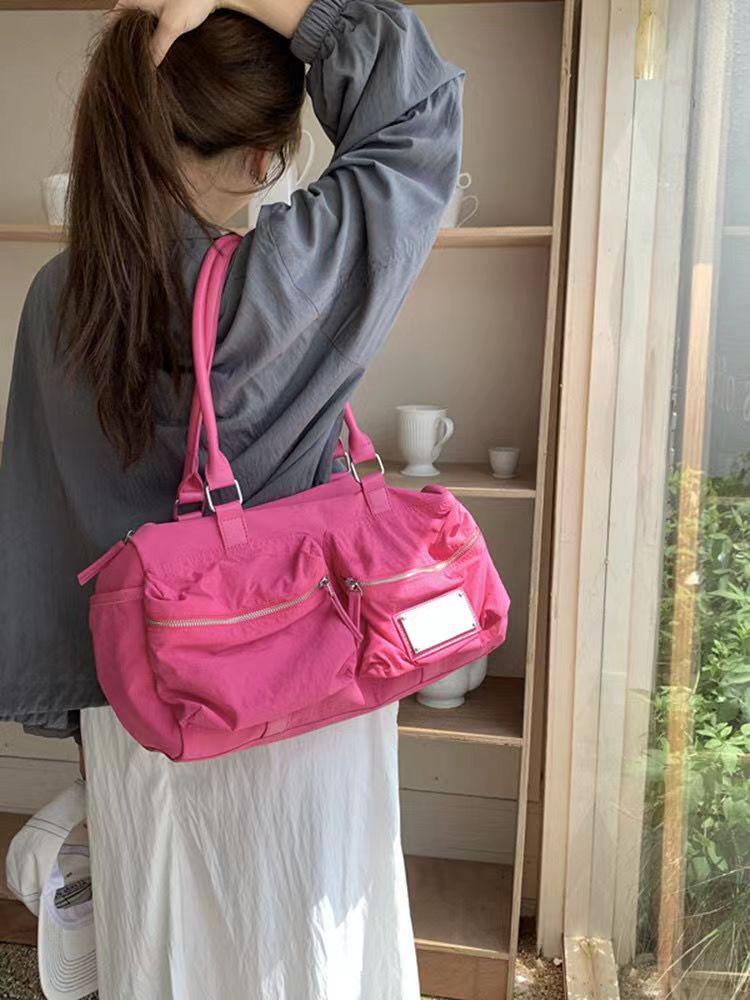 Women Canvas Tote Casual Shoulder Work Bag Large Capacity Crossbody Top Handle Bag Multifuncti Big Shopping Cross-body Handbag ярко-розовый
Women Canvas Tote Casual Shoulder Work Bag Large Capacity Crossbody Top Handle Bag Multifuncti Big Shopping Cross-body Handbag ярко-розовый