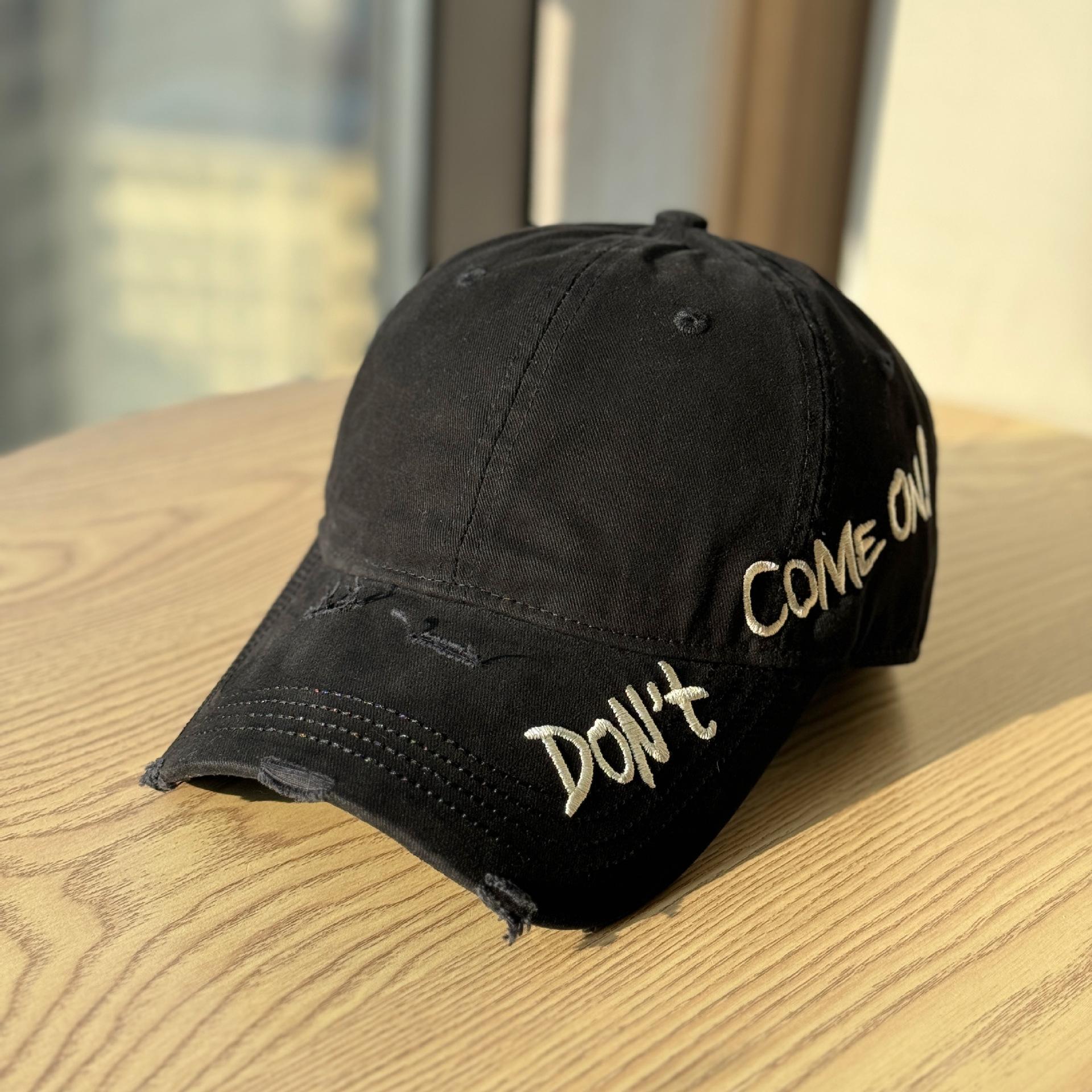 Spring/Summer New American Style Washed Soft Top Denim Baseball Cap for Women, Wide Brim, Face Slimming, Distressed, Frayed Edge, Trendy Duckbill Cap Adult54-60Adjustable чёрный
Spring/Summer New American Style Washed Soft Top Denim Baseball Cap for Women, Wide Brim, Face Slimming, Distressed, Frayed Edge, Trendy Duckbill Cap Adult54-60Adjustable чёрный